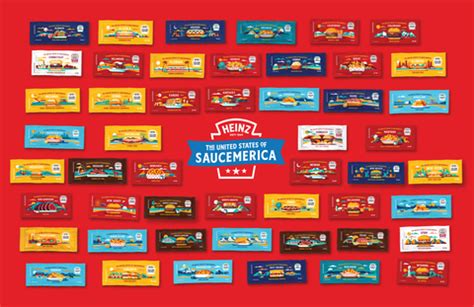 heinz 50 states sauces|Tomato Red, White, and Blue! HEINZ® Launches Limited